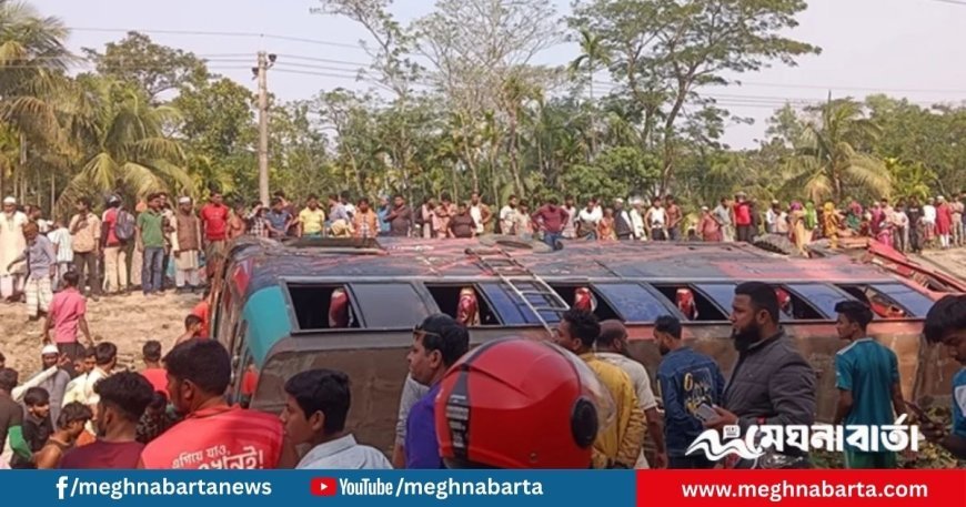 বাসচাপায় প্রাণ গেল মা-ছেলেসহ ৩ জনের, আহত ২০