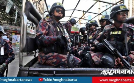 খাগড়াছড়ির দুর্গম ভোটকেন্দ্রে কঠোর নিরাপত্তা, মোতায়েন ৬ প্লাটুন বিজিবি