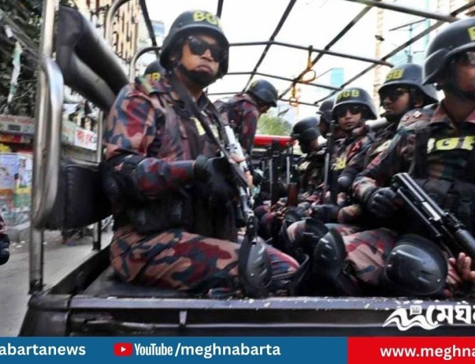 খাগড়াছড়ির দুর্গম ভোটকেন্দ্রে কঠোর নিরাপত্তা, মোতায়েন ৬ প্লাটুন বিজিবি