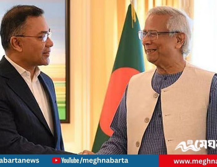 বিপুল জয়ে তারেক রহমানকে অভিনন্দন প্রধান উপদেষ্টার