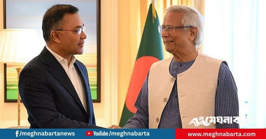 বিপুল জয়ে তারেক রহমানকে অভিনন্দন প্রধান উপদেষ্টার